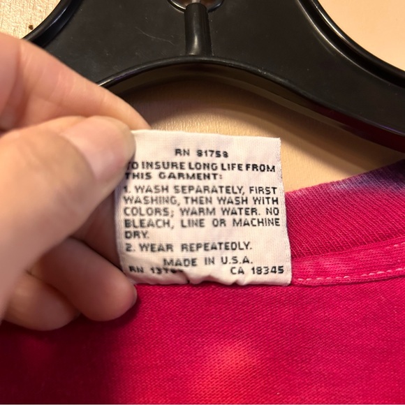 Liquid Blue 1992Grateful Dead tie dye space your face T shirt size Large - Picture 3 of 6